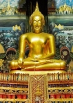 Buddha Amulett fr Freitags geboren. ORIGINAL Wat Rai Khing